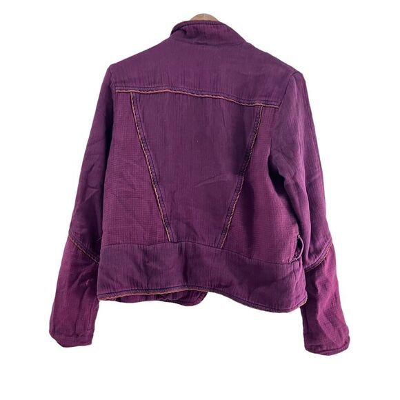 Free People Maroon Jacket  - Picture 3 of 10